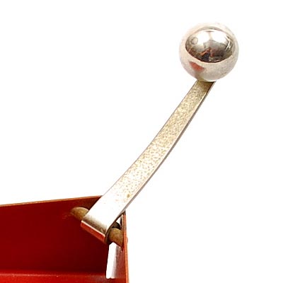 アンティークレタースケール バウハウス Marianne Brandt Botterweg Auctions Amsterdam > Brass Bauhaus paper holder with